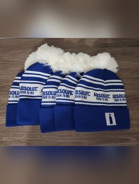 ABSOLUT "Born To Mix" Vodka Winter Hat Knit Cap